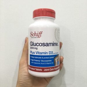 Viên uống Schiff Glucosamine 2000mg Plus vitamin D3 của Mỹ