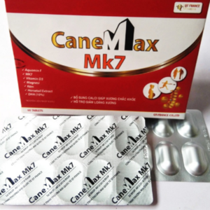 Viên CaneMax Mk7 QT France hỗ trợ bổ sung canxi vỉ 10 viên