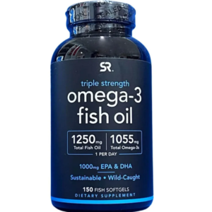 Viên dầu cá SR Triple Strength Omega-3 Fish Oil của Mỹ