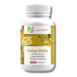 Viên Ginkgo Biloba 10.000mg NZPureHealth hỗ trợ não bộ