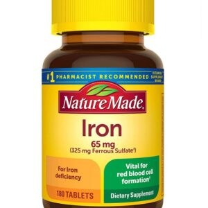 Viên hỗ trợ bổ sung sắt Nature Made Iron 65mg của Mỹ