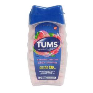 Viên Hỗ Trợ Điều Trị Đau Da Dày Tums Extra Strength 750