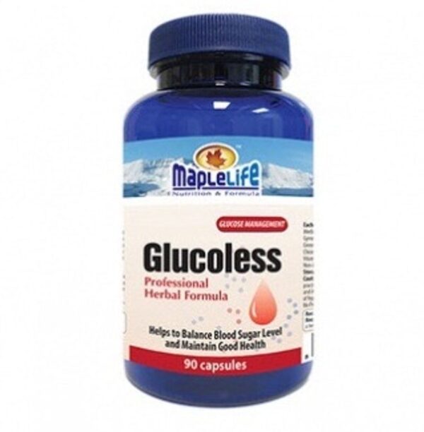 Viên hỗ trợ người tiểu đường Glucoless 500mg hộp 90 viên của Úc