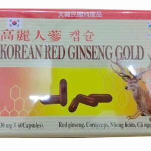 Viên hồng sâm Korean Red Ginseng Gold (1 vỉ x 5 viên)