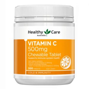 Viên nhai Healthy Care Vitamin C 500mg của Úc chính hãng