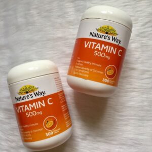 Viên nhai hỗ trợ bổ sung Vitamin C 500mg Nature’s Way của Úc