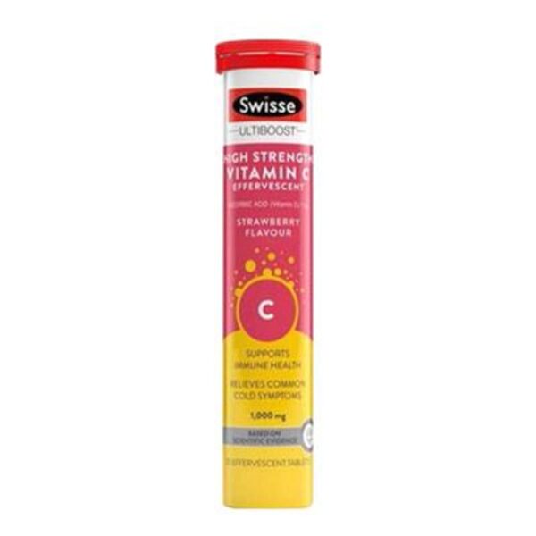 Viên sủi Swisse High Strength Vitamin C 1000mg