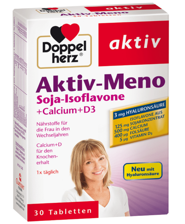 Viên Doppelherz Active Meno hỗ trợ cân bằng nội tiết tố nữ