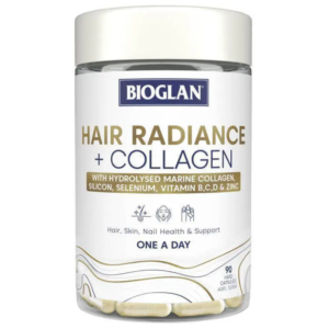 Viên uống Bioglan Hair Radiance + Collagen giúp đẹp da và tóc