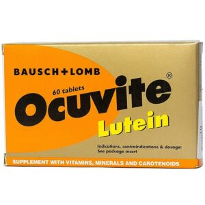 Viên uống bổ mắt cho người lớn tuổi Ocuvite Lutein