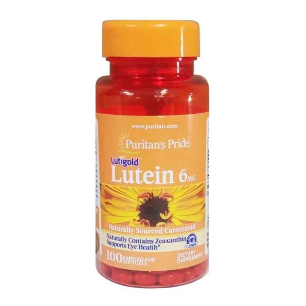 Viên uống bổ mắt Puritan's Pride Lutigold Lutein 6mg