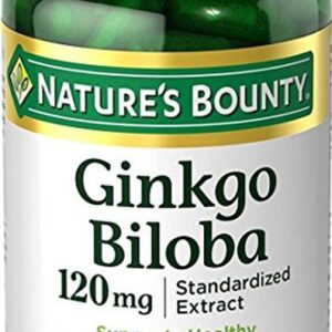 Viên uống Nature's Bounty Ginkgo Biloba 120mg chính hãng