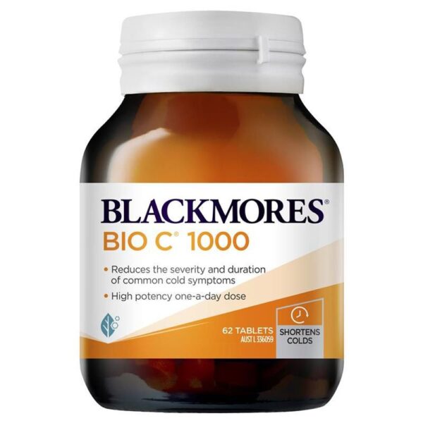 Viên uống bổ sung vitamin C Blackmores Bio C 1000mg của Úc