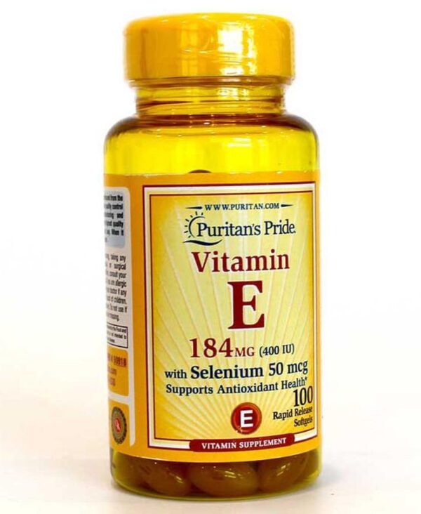 Viên uống bổ sung Vitamin E 400 IU Puritan's Pride