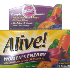 Viên uống bổ sung Vitamin tổng hợp Alive Women's Energy