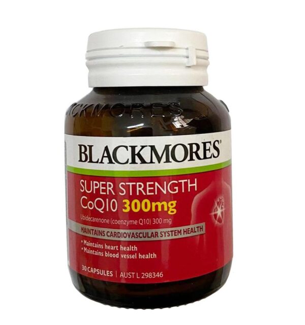 Viên uống hỗ trợ tim mạch CoQ10 300mg Blackmores của Úc