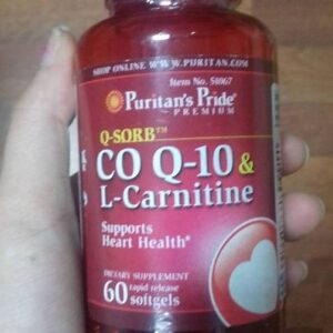 Viên uống bổ tim mạch Coq10 & l-carnitine Puritan's Pride