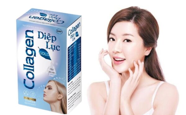 Viên uống Collagen Diệp Lục Gold 30 viên