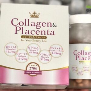 Viên uống Collagen Placenta 5 in 1 hỗ trợ dưỡng trắng, làm đẹp da