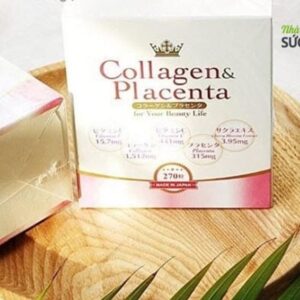 Viên uống Collagen Placenta 5 in 1 hỗ trợ dưỡng trắng, làm đẹp da