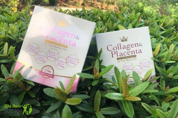 Viên uống Collagen Placenta 5 in 1 hỗ trợ dưỡng trắng, làm đẹp da