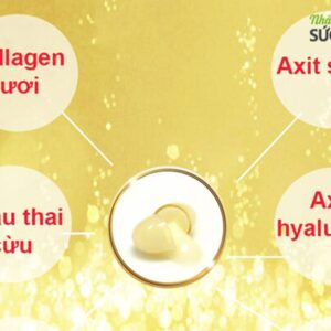 Viên uống Collagen tươi và Nhau thai Nhật Bản