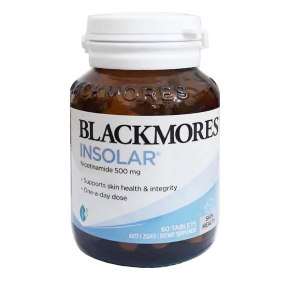 Viên uống đẹp da, bổ sung Vitamin B3 Blackmores Insolar