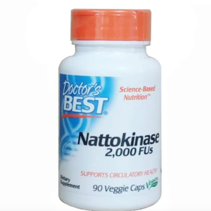 Viên uống Doctor's Best Nattokinase bổ tim mạch, hỗ trợ ngăn ngừa đột quỵ