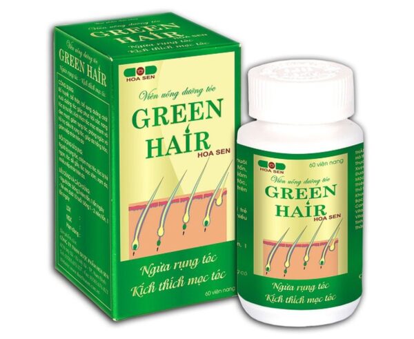 Viên uống hỗ trợ dưỡng tóc Green Hair