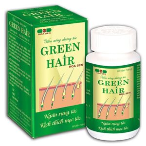 Viên uống hỗ trợ dưỡng tóc Green Hair