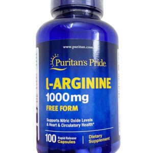 Viên uống giải độc gan Puritan's Pride L-Arginine 1000mg