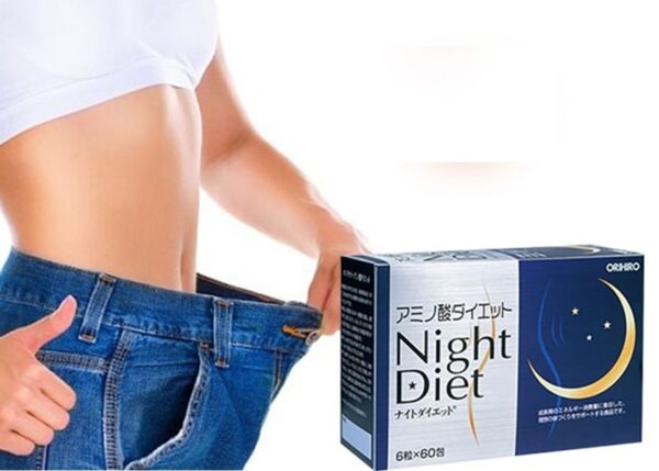 Night Diet Orihiro Nhật Bản - viên uống hỗ trợ cải thiện cân nặng ban đêm