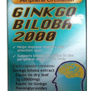 Viên uống Ginkgo Biloba 2000mg Healthy Care Úc