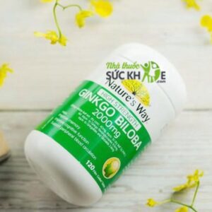 Viên uống Ginkgo Biloba 2000mg Nature's Way Của Úc