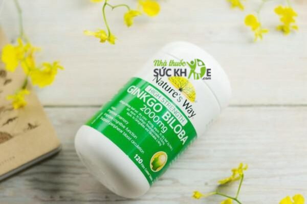 Viên uống Ginkgo Biloba 2000mg Nature's Way Của Úc