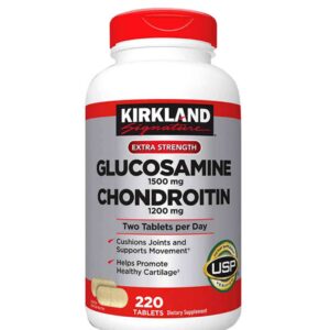 Glucosamine 1500mg Kirkland của Mỹ 220 Viên