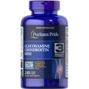 Viên uống Glucosamine MSM Puritan's Pride Của Mỹ