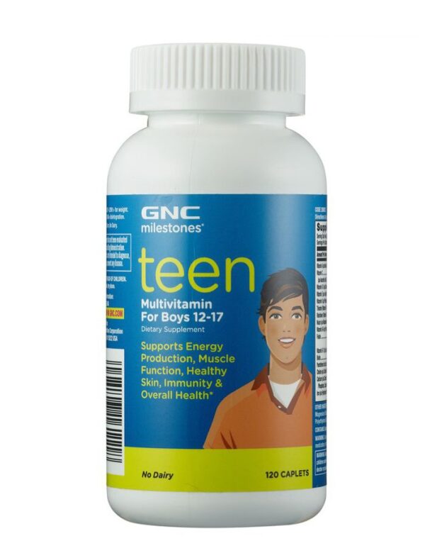 Viên uống GNC Milestones Teen Multivitamin For Boys của Mỹ