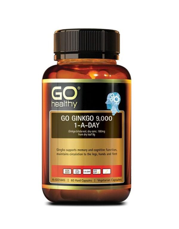 Viên uống Go Ginkgo 9000+ hỗ trợ tăng cường trí nhớ