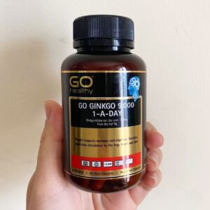 Viên uống Go Ginkgo 9000+ hỗ trợ tăng cường trí nhớ