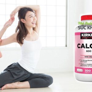 Viên uống hỗ trợ bổ sung Calcium + D3 Kirkland của Mỹ