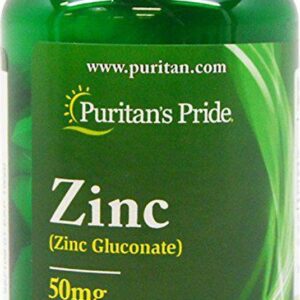 Viên Uống Bổ Sung Kẽm Puritan’s Pride ZinC 50mg