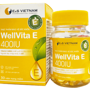 Viên uống hỗ trợ cải thiện nội tiết WellVita E 400IU