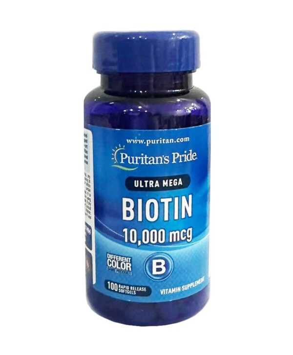 Viên uống hỗ trợ cải thiện rụng tóc đẹp da Biotin Ultra Mega Puritan's Pride