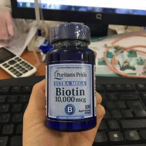 Viên uống hỗ trợ cải thiện rụng tóc đẹp da Biotin Ultra Mega Puritan's Pride