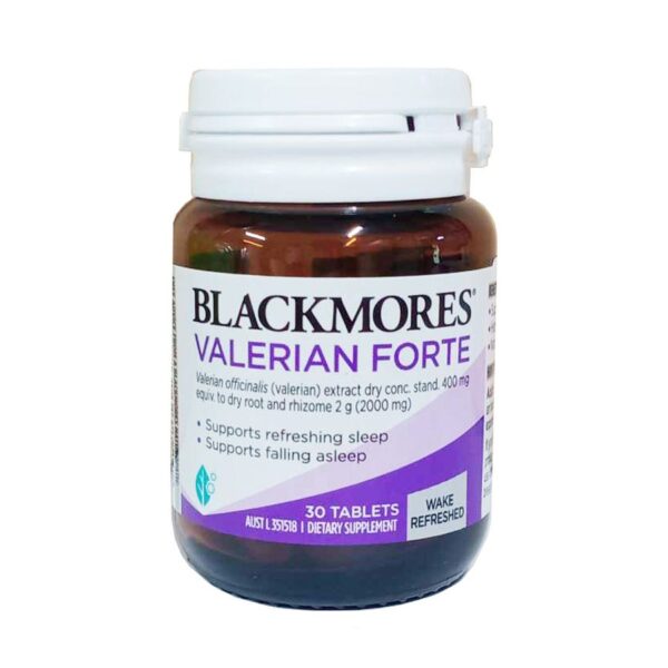 Viên Uống Hỗ Trợ Giấc Ngủ Blackmores Valerian Forte 2000mg