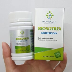 Viên Uống Hỗ Trợ Giảm Mụn Biosotrex Của Mỹ