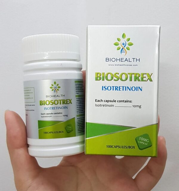 Viên Uống Hỗ Trợ Giảm Mụn Biosotrex Của Mỹ