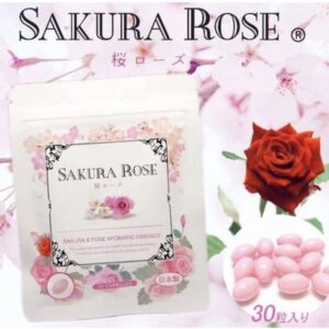 Viên uống hỗ trợ làm thơm cơ thể Sakura Rose của Nhật