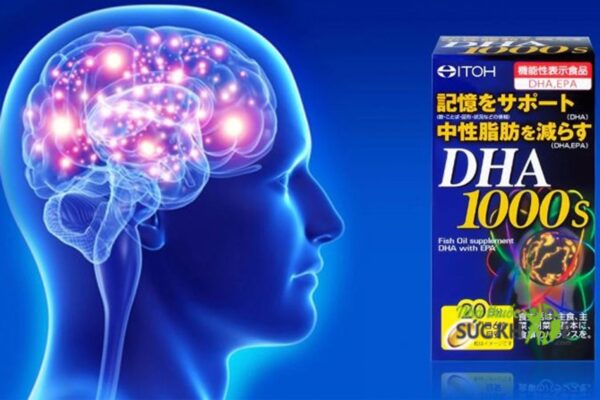 Viên Uống Hỗ Trợ Não Bộ DHA 1000mg ITOH Nhật Bản